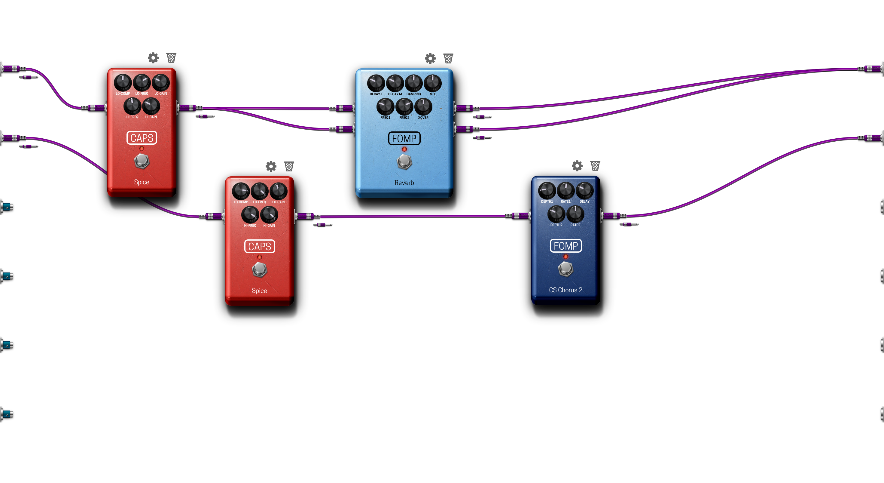 Pedalboard screenshot