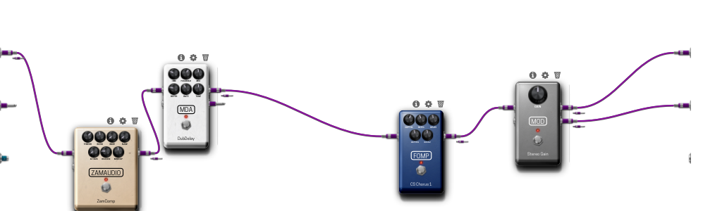 Pedalboard screenshot