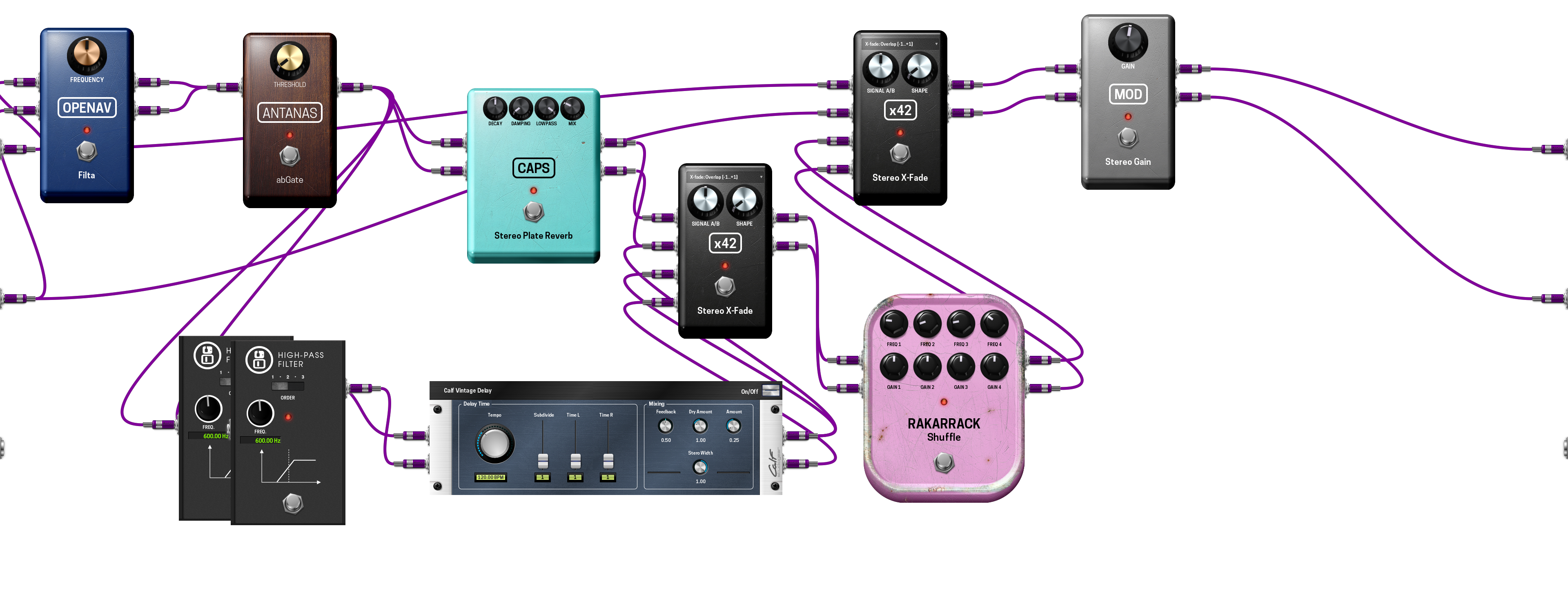 Pedalboard screenshot