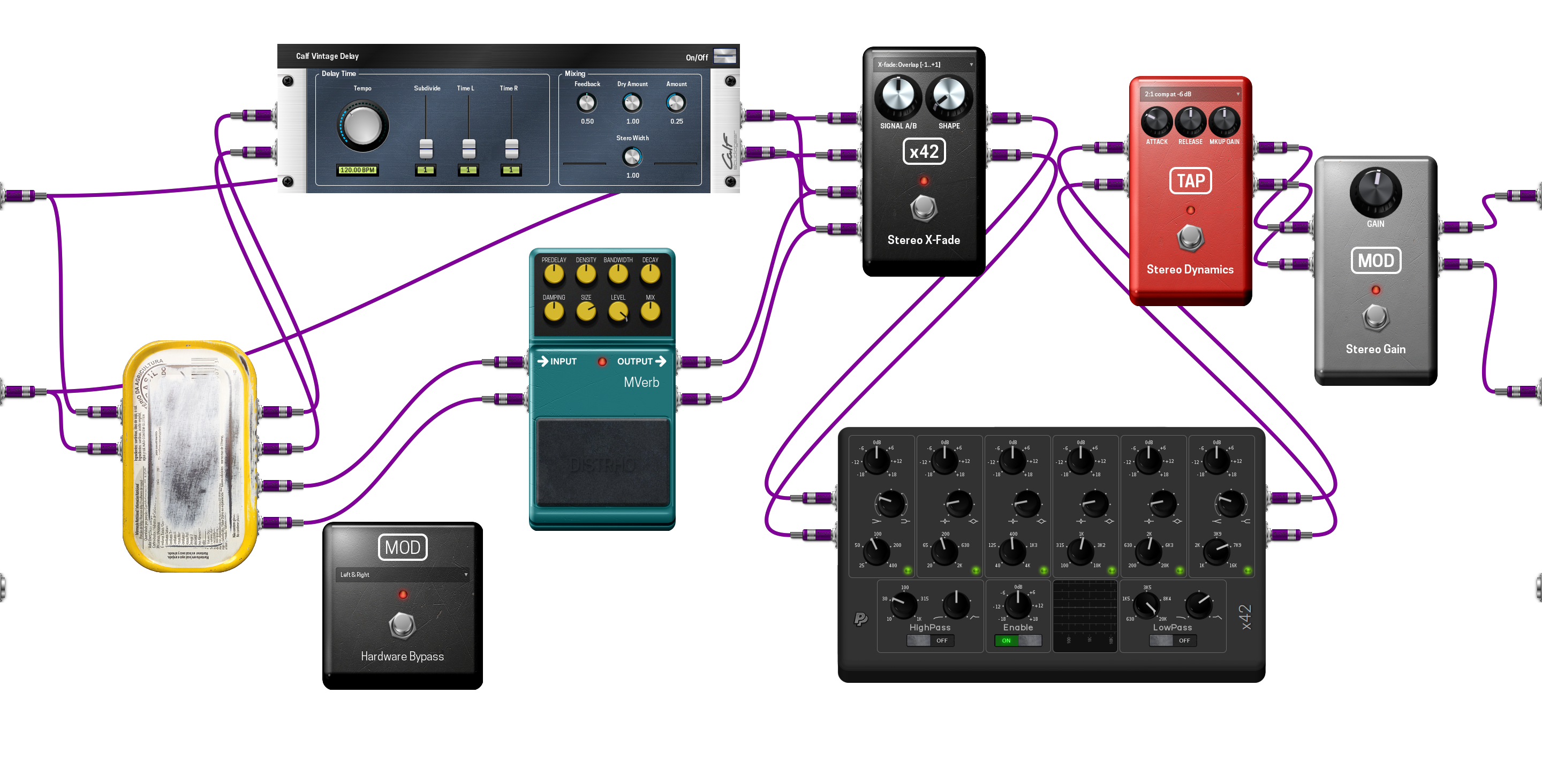 Pedalboard screenshot
