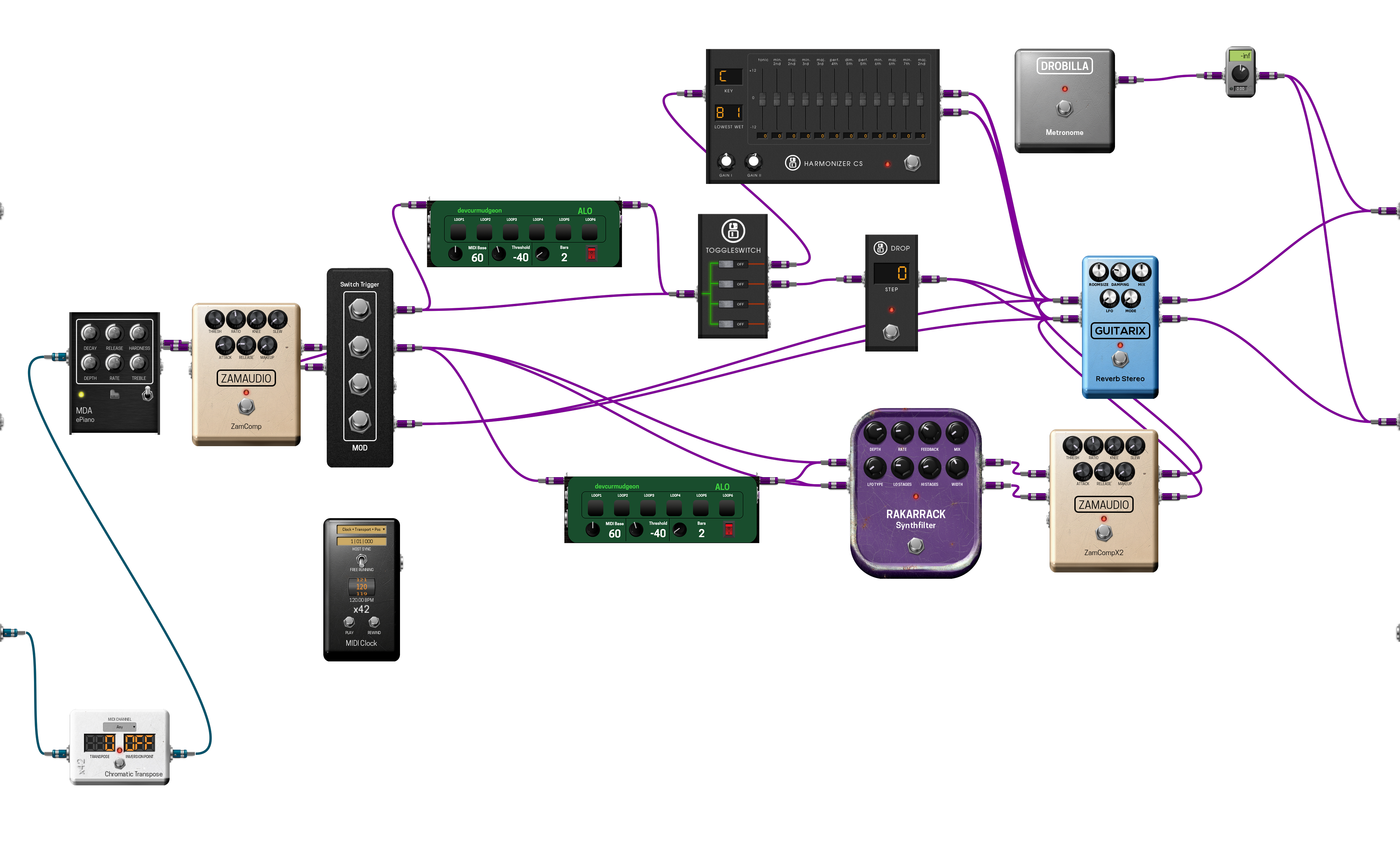 Pedalboard screenshot
