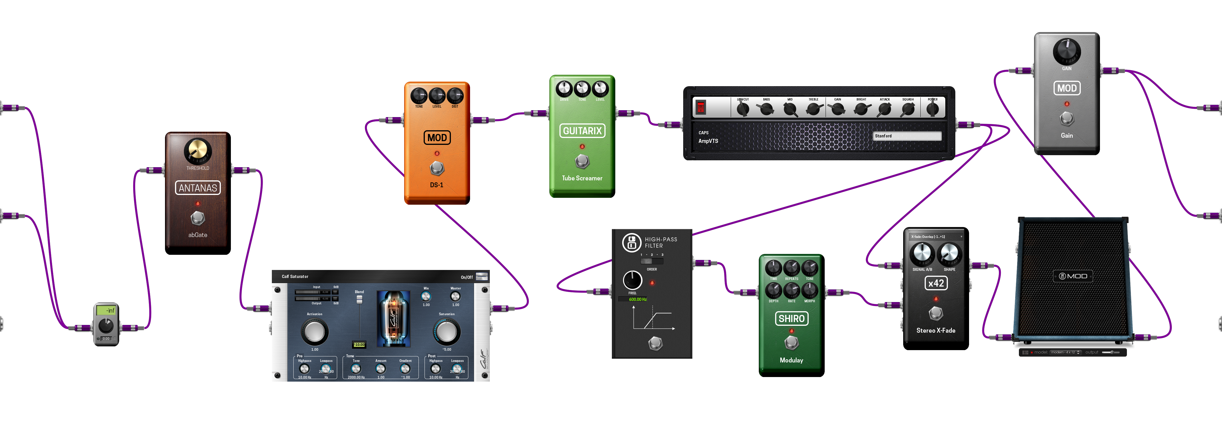 Pedalboard screenshot