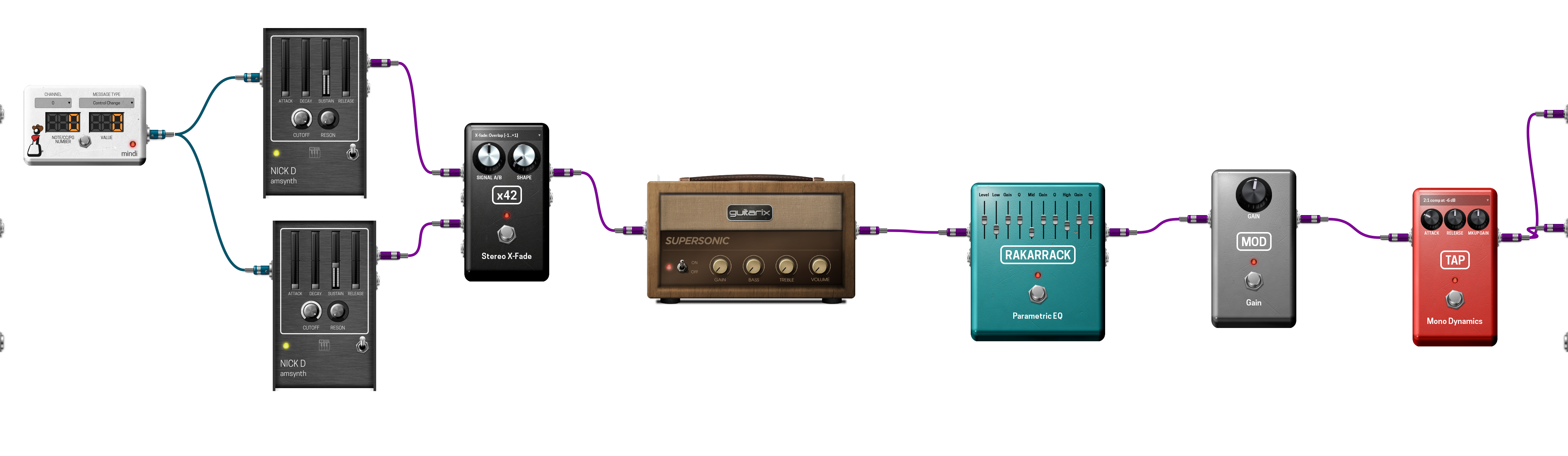 Pedalboard screenshot