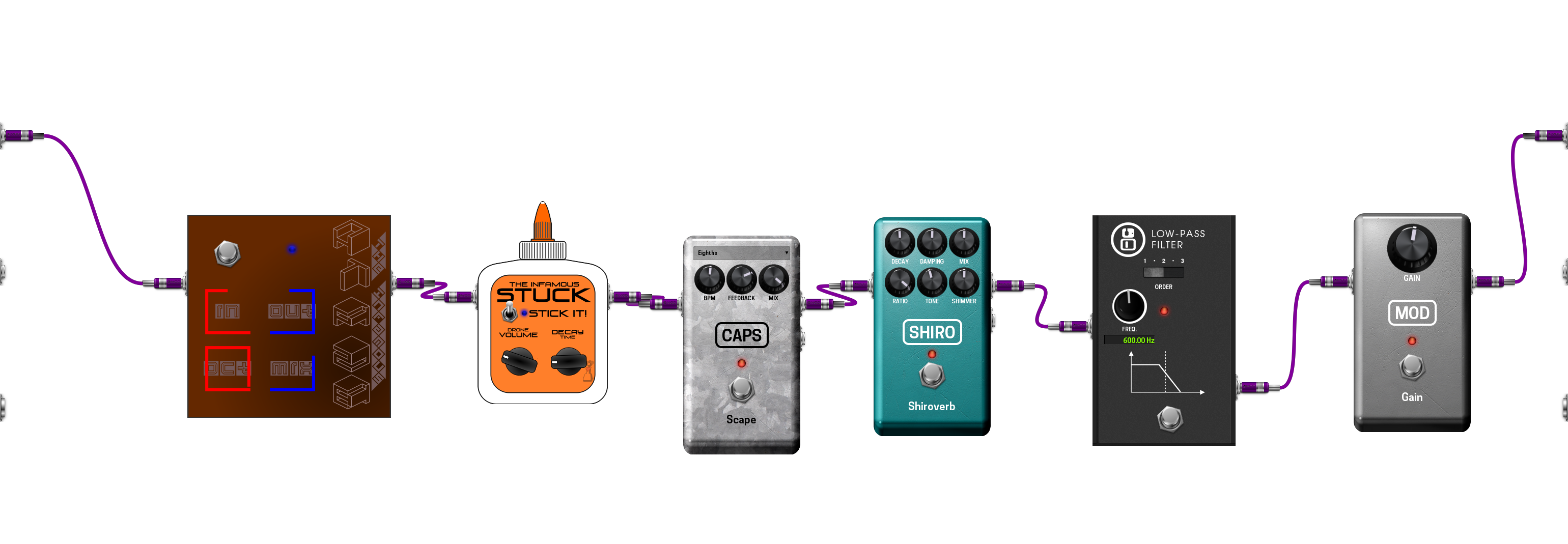 Pedalboard screenshot