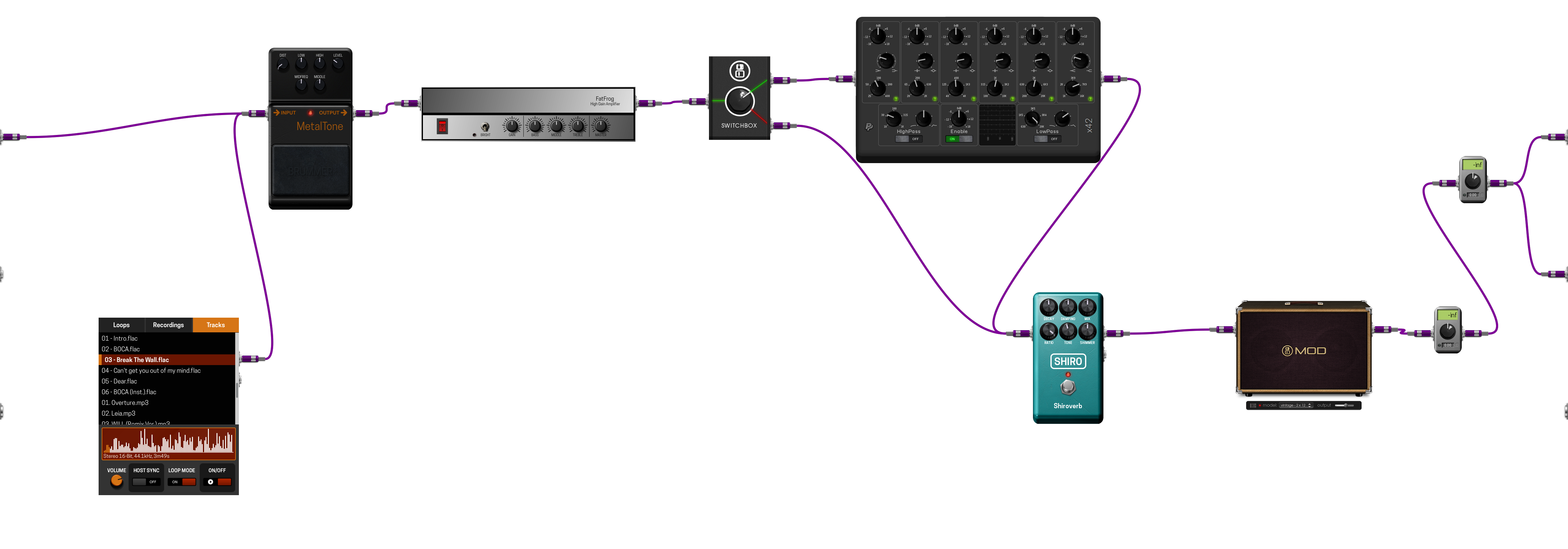 Pedalboard screenshot