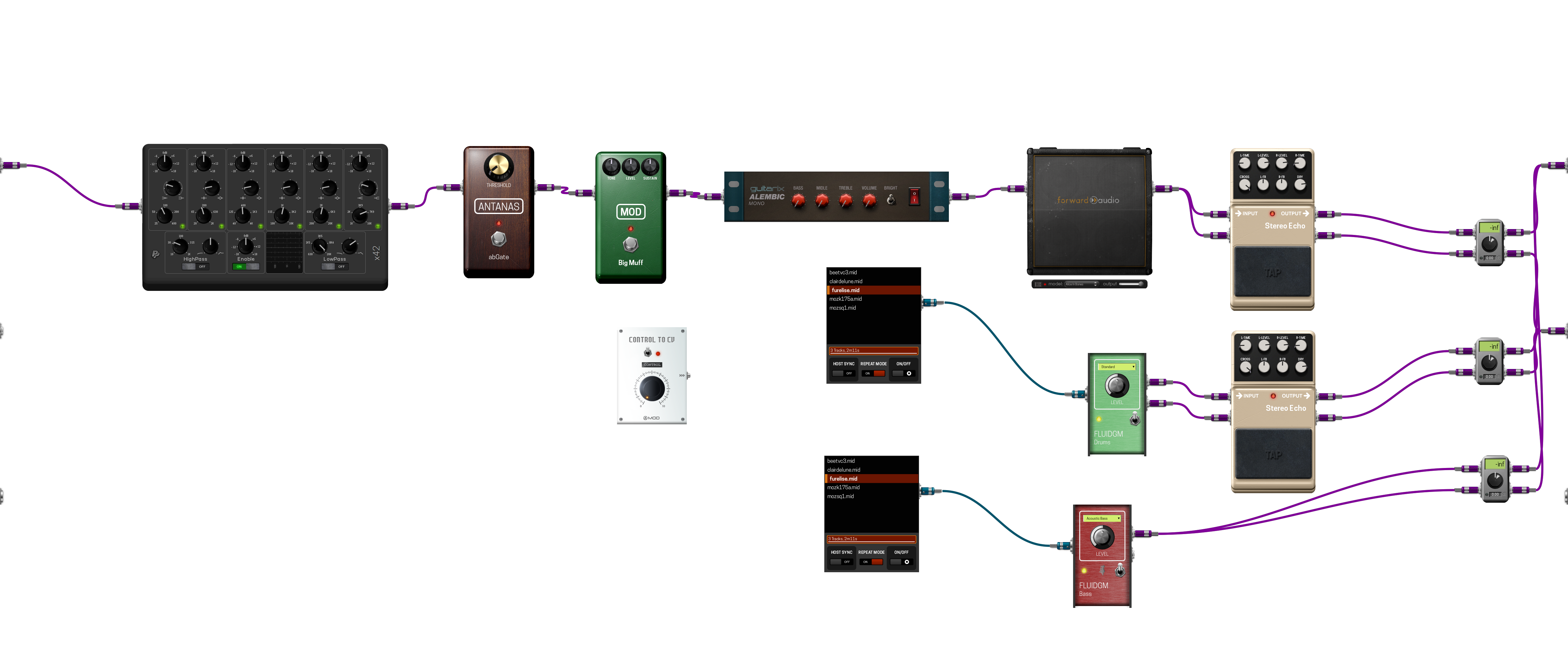 Pedalboard screenshot