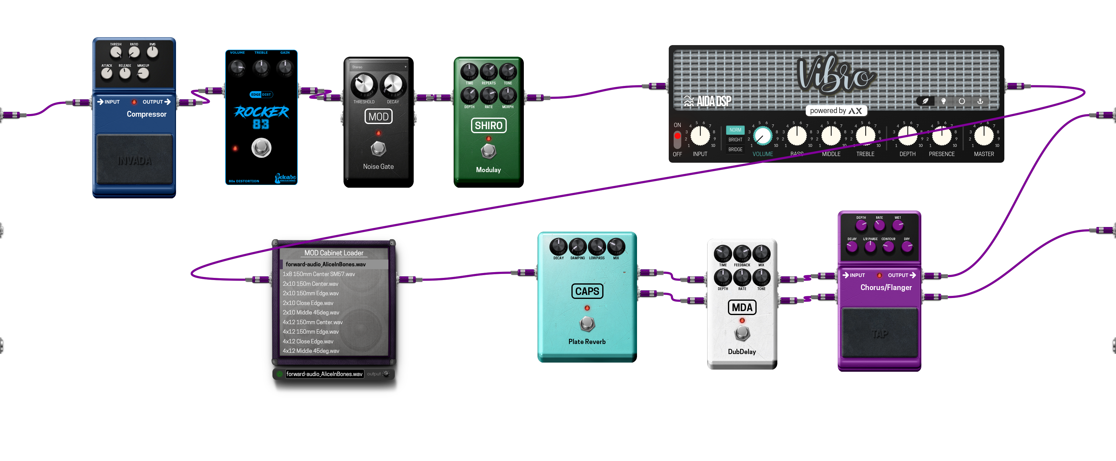 Pedalboard screenshot