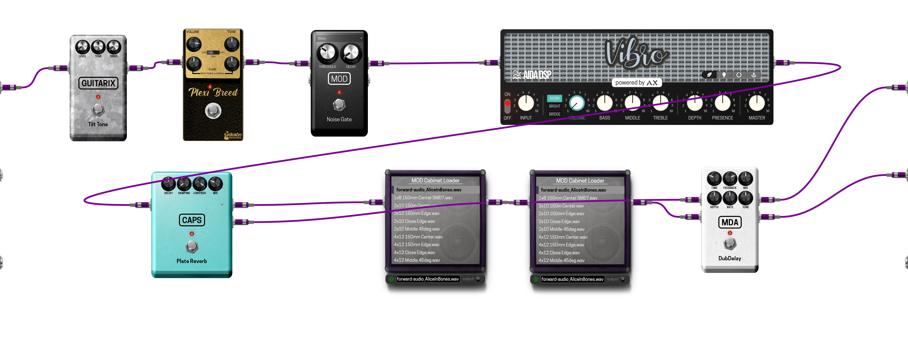 Pedalboard screenshot