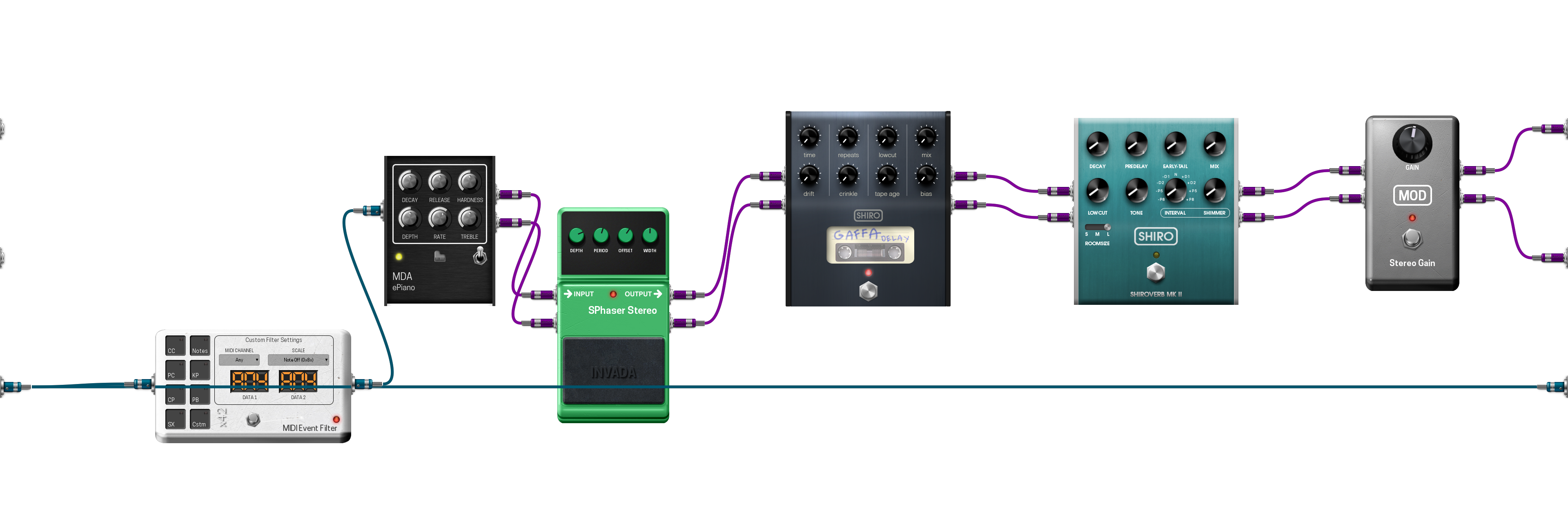 Pedalboard screenshot