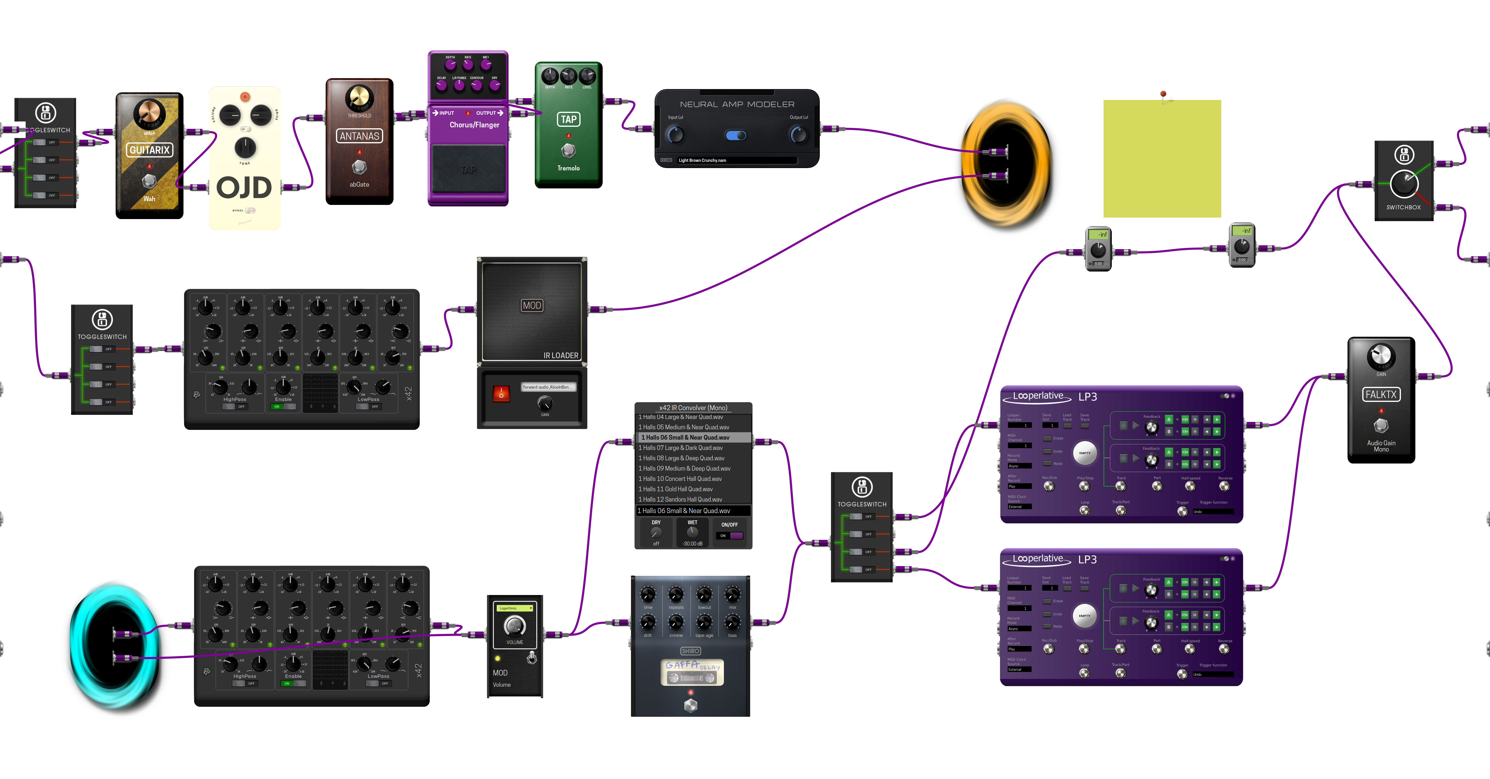Pedalboard screenshot
